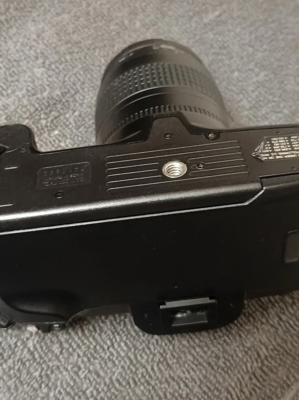 Canon EOS Rebel SLR Camera with 35-80mm Lens - Black